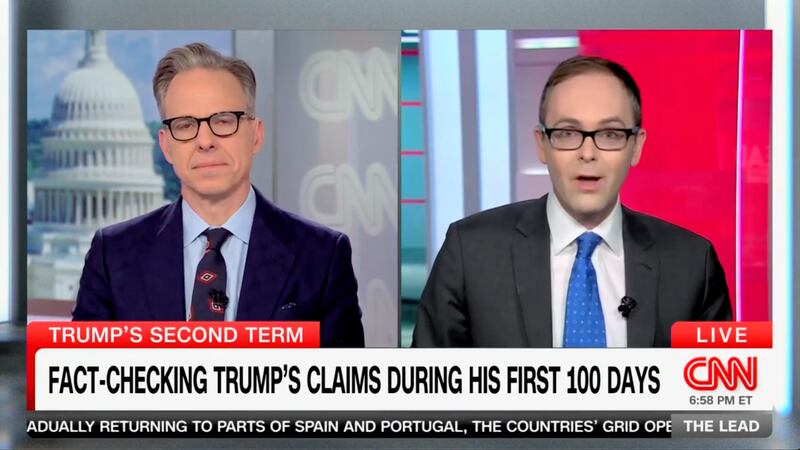 Daniel Dale was shocked by Trump's contentious claims.