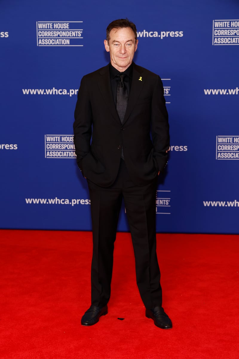 The White Lotus star Jason Isaacs attended the 2025 White House Correspondents' Association Dinner at Washington Hilton on April 26, 2025 in Washington, DC.