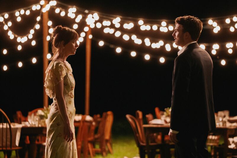 Dakota Johnson, and Chris Evans