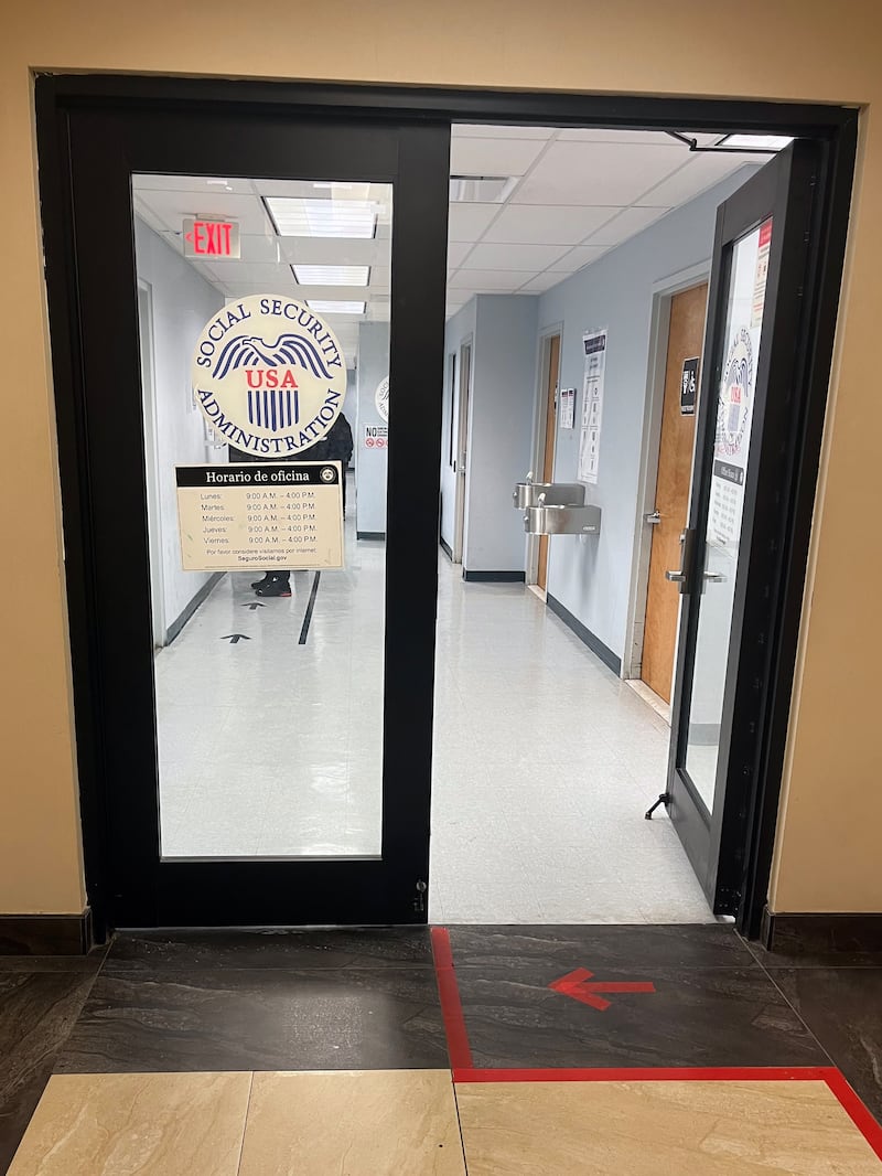 The Social Security Administration office in Brooklyn.