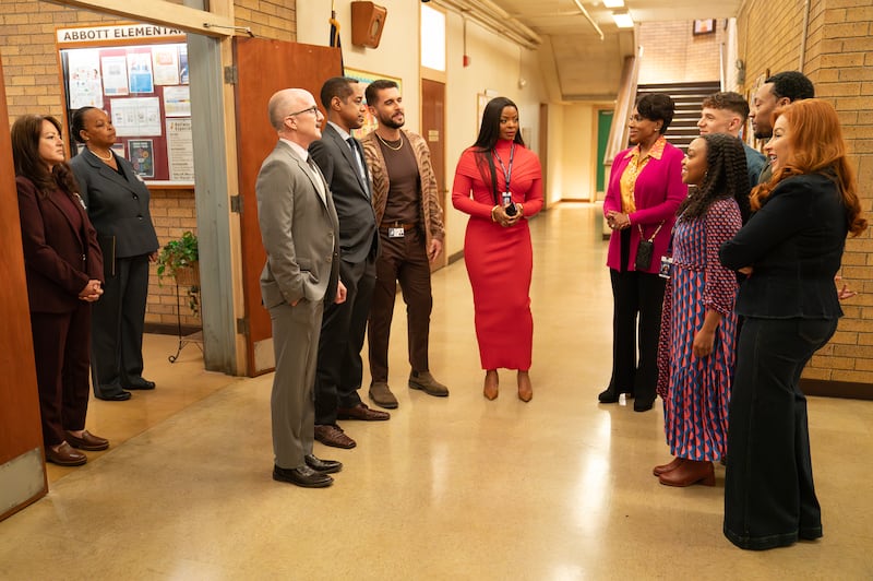 The cast of "Abbott Elementary"