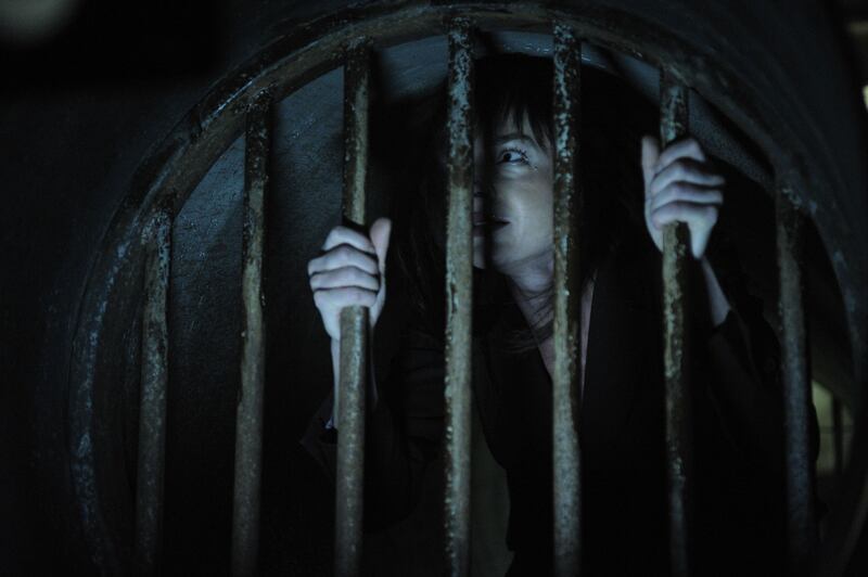 Julie Benz in 'Saw V' in a tunnel