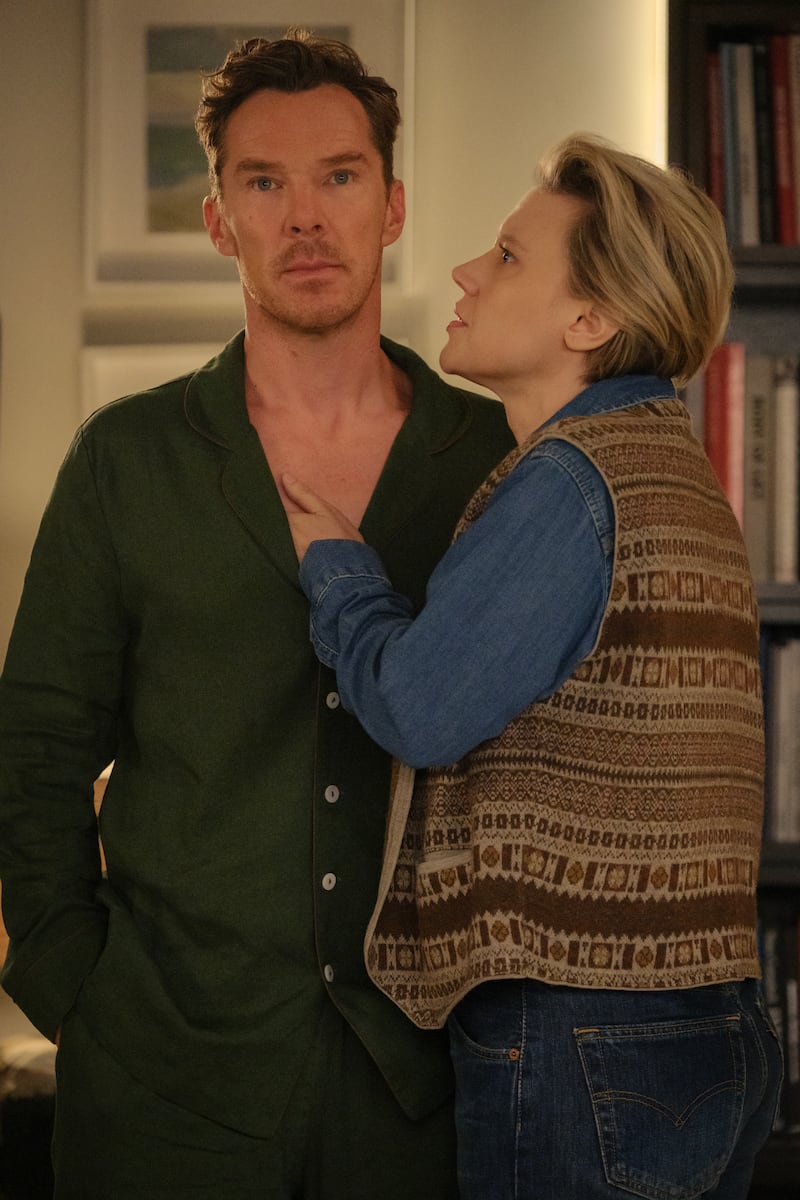 Benedict Cumberbatch and Kate McKinnon