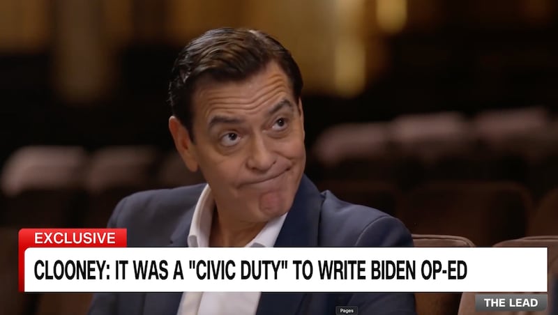 The Hollywood icon sensationally turned his back on the Democratic nominee with a debilitating piece in the New York Times in July last year.