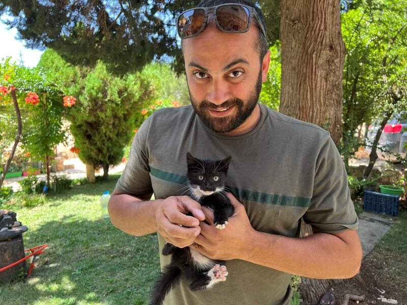 An image of Issam Abdallah released by Reuters.