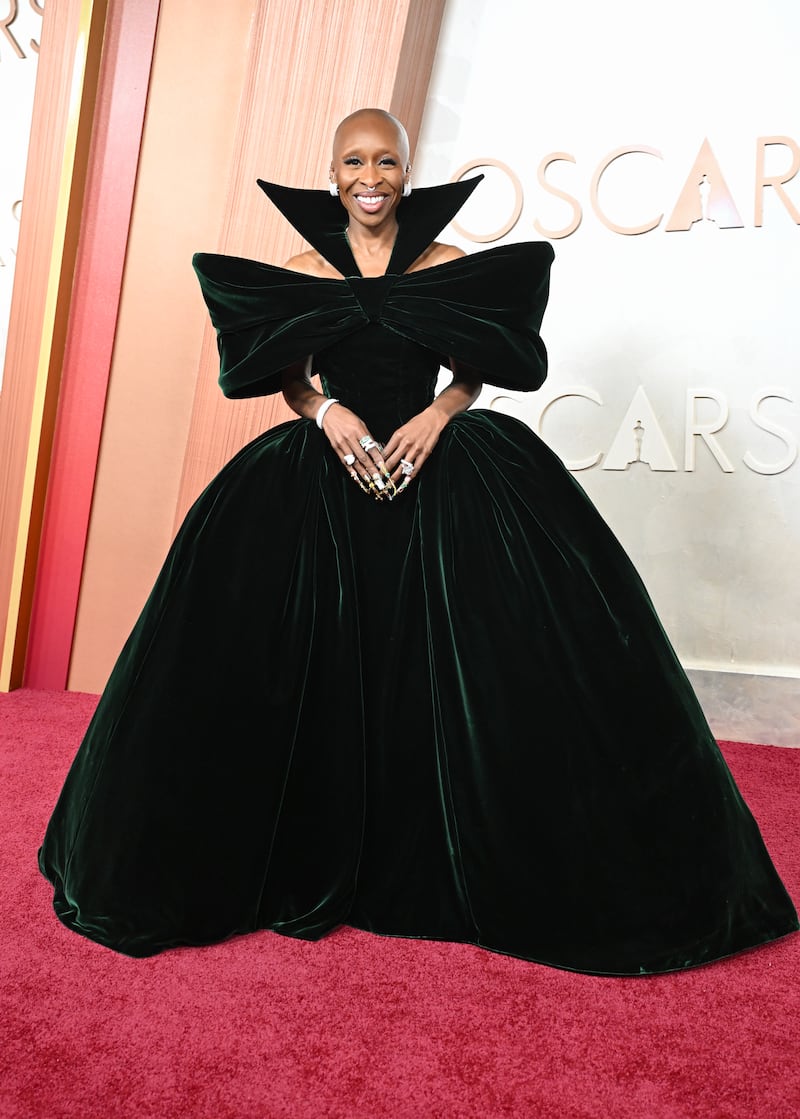 Cynthia Erivo at the 97th Oscars held at the Dolby Theatre on March 2, 2025 in Hollywood, California.