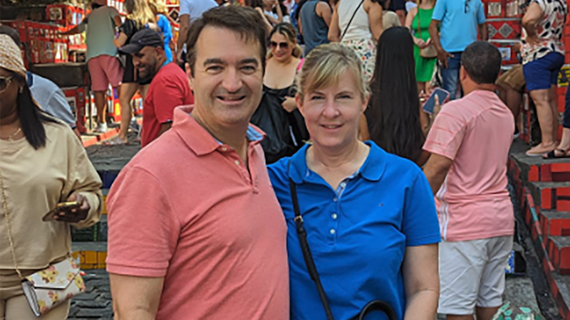 Melissa and Mark Hortman