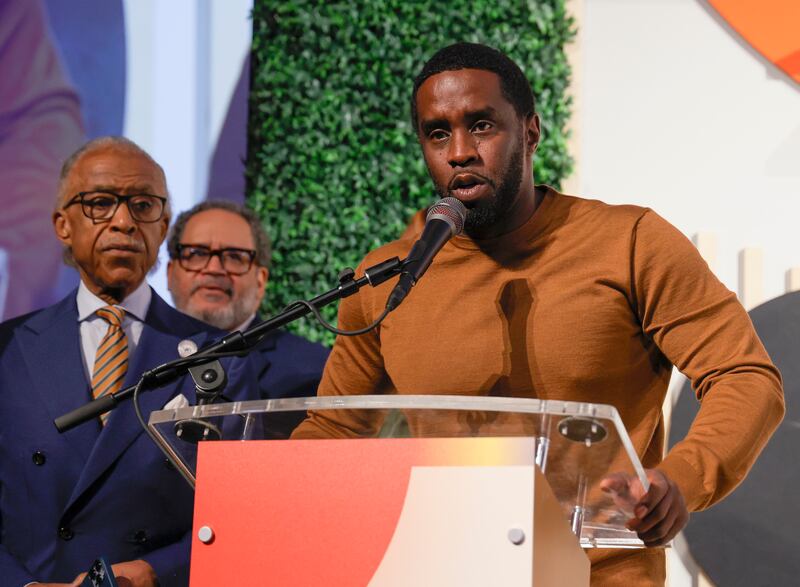 Sean "Diddy" Combs speaks during the Congressional Black Caucus Foundation Annual Legislative Conference National Town Hall on September 21, 2023 in Washington, DC.