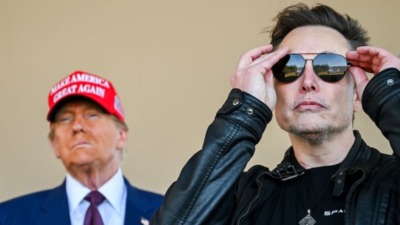 President-elect Donald Trump and Elon Musk watch the launch of the sixth test flight of the SpaceX Starship rocket.