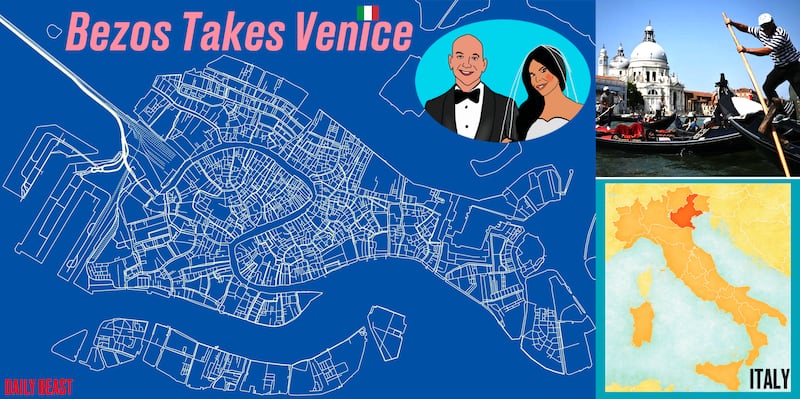 Venice locator map