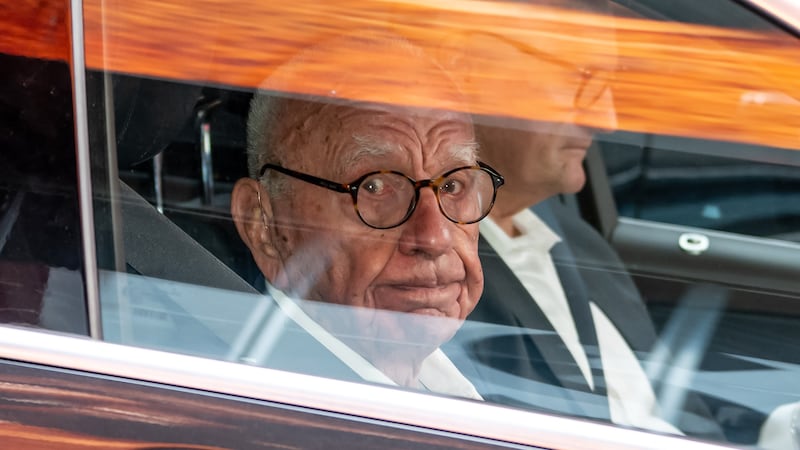 NEW YORK, NEW YORK - OCTOBER 08: Rupert Murdoch is seen on October 08, 2024 in New York City. (Photo by Gilbert Carrasquillo/GC Images)