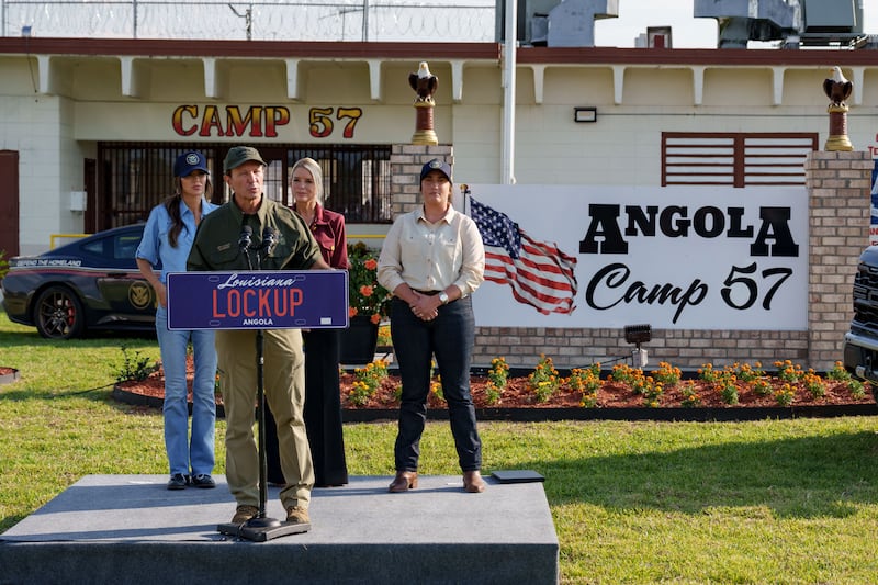 Jeff Landry, Kristi Noem, Pam Bondi and Madison Sheahan