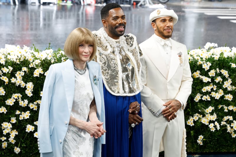 Anna Wintour, Colman Domingo, Lewis Hamilton