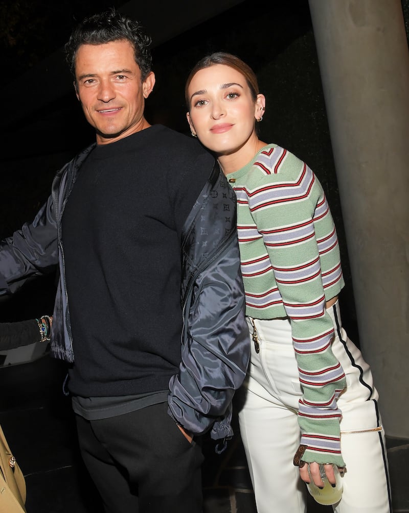 Orlando Bloom and Jamie Mizrahi