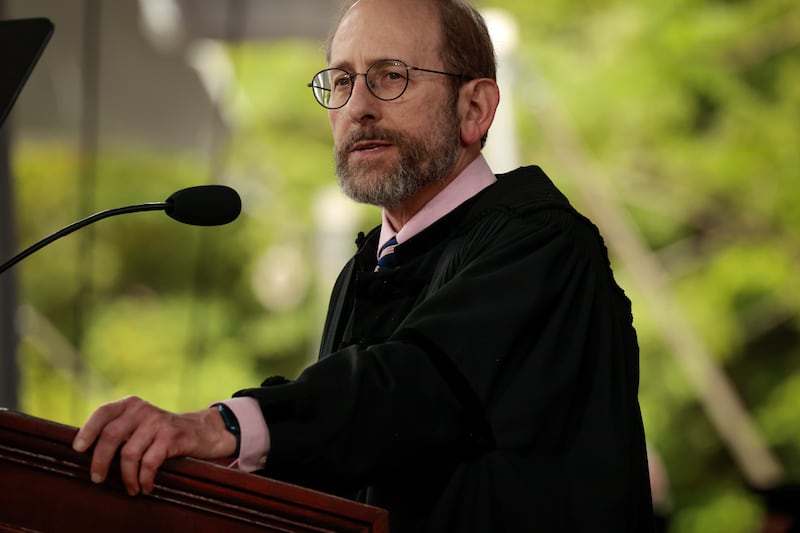Harvard University President Alan Garber.