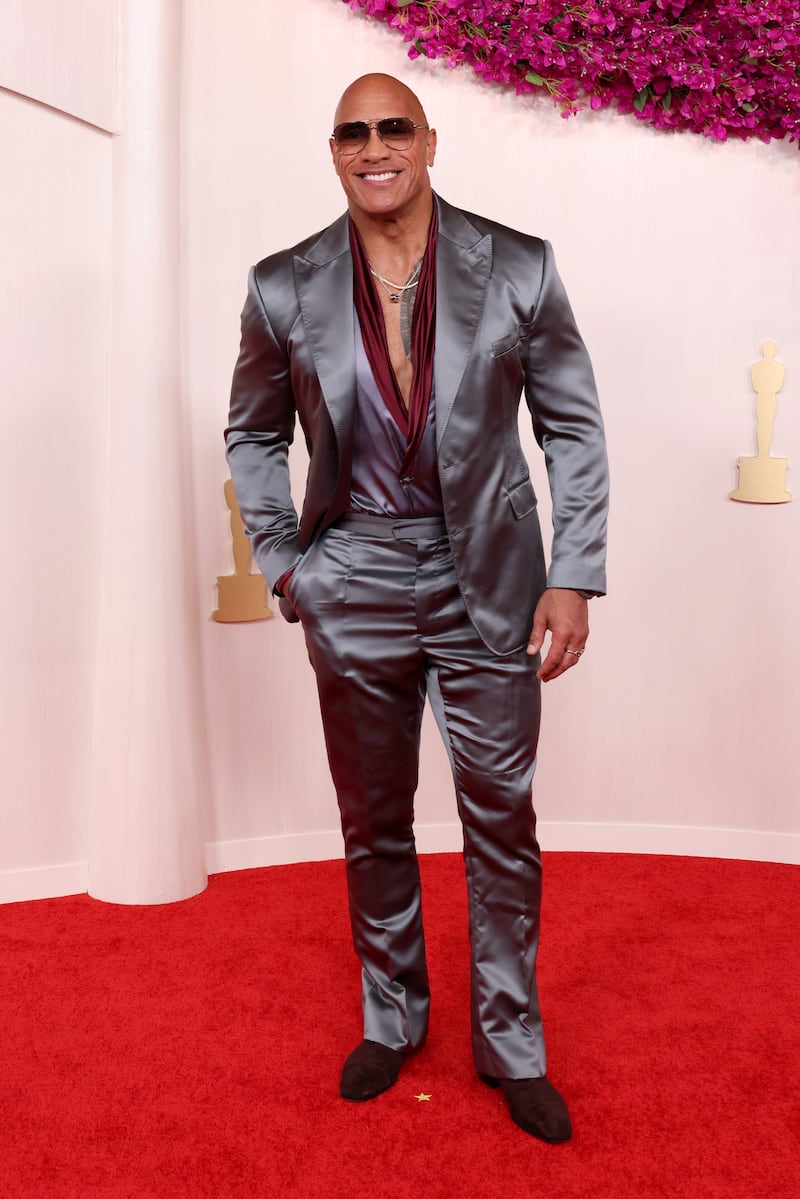 Dwayne Johnson at the Oscars