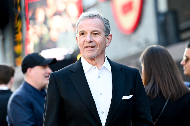 Bob Iger at the Los Angeles Premiere Of Marvel Studios' "Thunderbolts*" at Dolby Theatre on April 28, 2025 in Los Angeles, California. (Photo by Gilbert Flores/Variety via Getty Images)