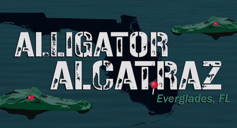 Graphics for a proposed illegal migrant detention center in Florida