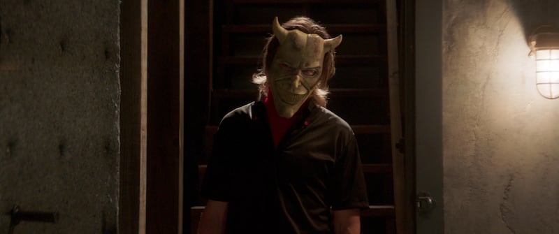 Ethan Hawke as The Grabber in 'The Black Phone'