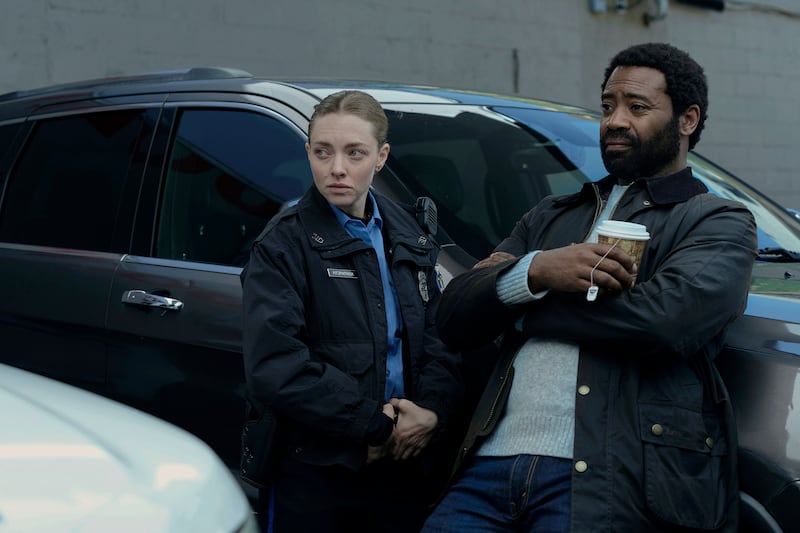 Amanda Seyfried and Nicholas Pinnock.