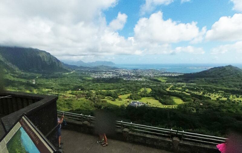 Nuʻuanu Pali State Wayside lookout