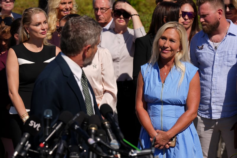 Trump's biggest GOP foe Rep. Thomas Massie praised one of his closest allies Rep. Marjorie Taylor Greene as the bravest woman in Congress for signing onto the effort to release the Epstein files introduced by him and Rep. Khanna despite White House and GOP leadership pushback.