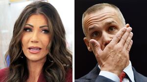 Kristi Noem and Corey Lewandowski