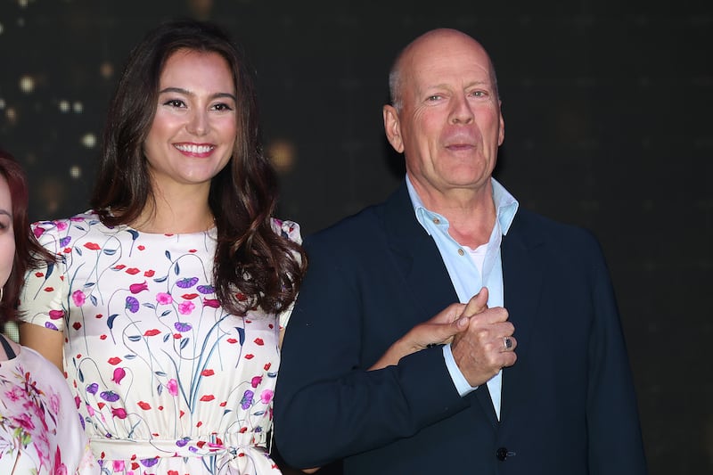 Bruce Willis and Emma Heming Willis