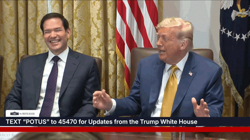 Marco Rubio, Donald Trump gif