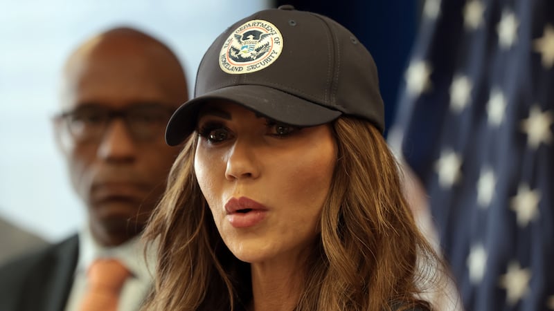 U.S. Department of Homeland Security Secretary Kristi Noem.
