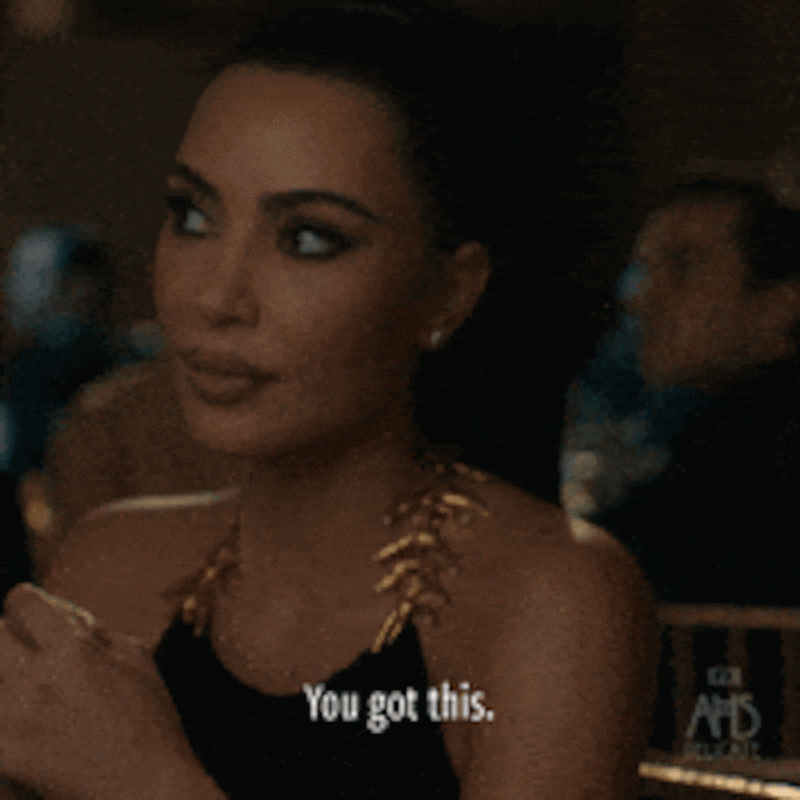 A gif of Kim Kardashian