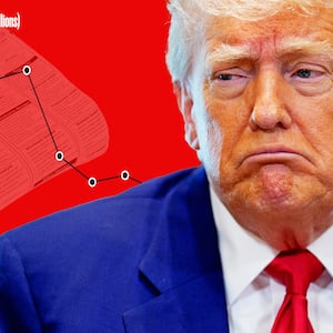 Donald Trump, Jobs graphic