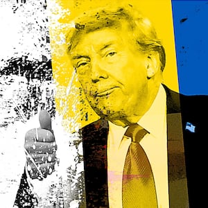 Donald Trump and Vladimir Putin