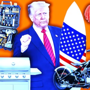 Donald Trump photo illustration