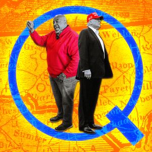 Mark Robinson and Donald Trump.