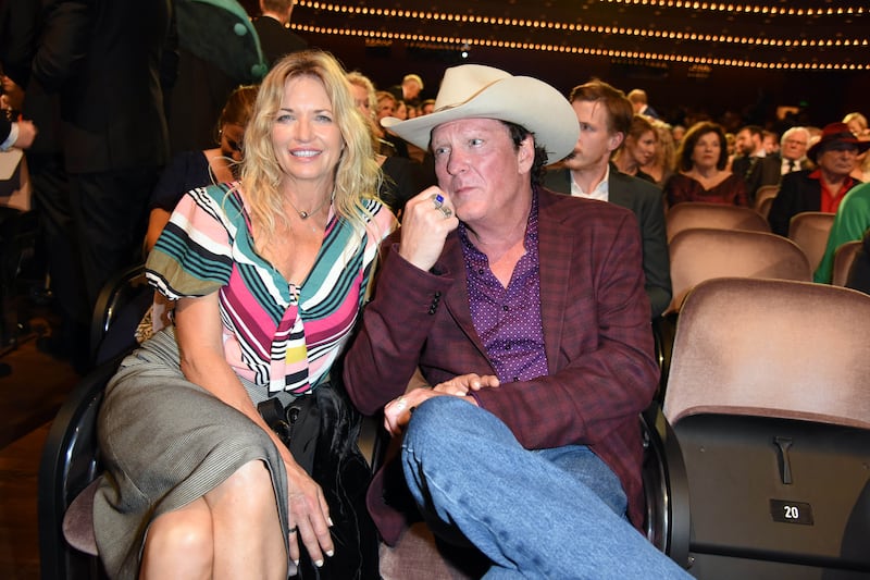 Michael Madsen and his now-estranged wife DeAnna Madsen in 2018.