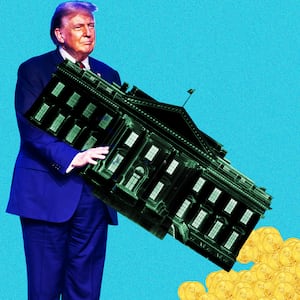 Donald Trump photo illustration