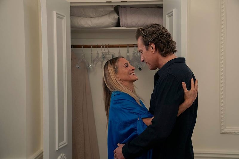 Sarah Jessica Parker and John Corbett.
