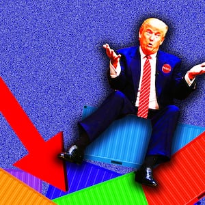 Donald Trump photo illustration