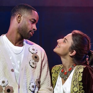 Jay Ellis and Stephanie Nur