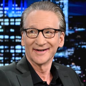 THE TONIGHT SHOW STARRING JIMMY FALLON -- Episode 1978 -- Pictured: Comedian & writer Bill Maher during an interview on Tuesday, May 21, 2024 -- (Photo by: Todd Owyoung/NBC via Getty Images)
