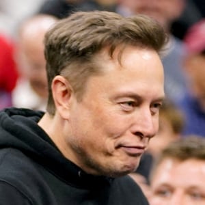 Tesla CEO Elon Musk greets U.S. President Donald Trump. Now Musk is frontrunner to build Trump's 'Golden Dome.'
