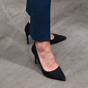 Kate Middleton and her rule-breaking stilettos.