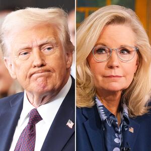 Donald Trump and Liz Cheney.