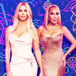A photo illustration of Real Housewives of Miami stars Alexia Nepola and Marysol Patton.