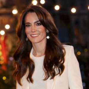 Catherine, Princess of Wales attends The "Together At Christmas" Carol Service at Westminster Abbey on December 08, 2023 in London, England.