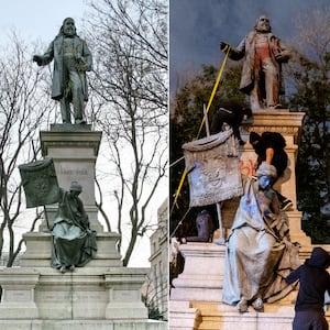 Andrew Pike statue