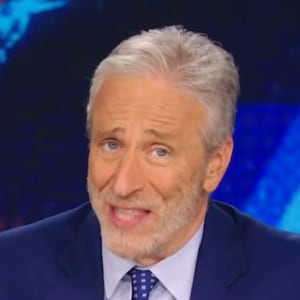 Jon Stewart talking about Donald Trump