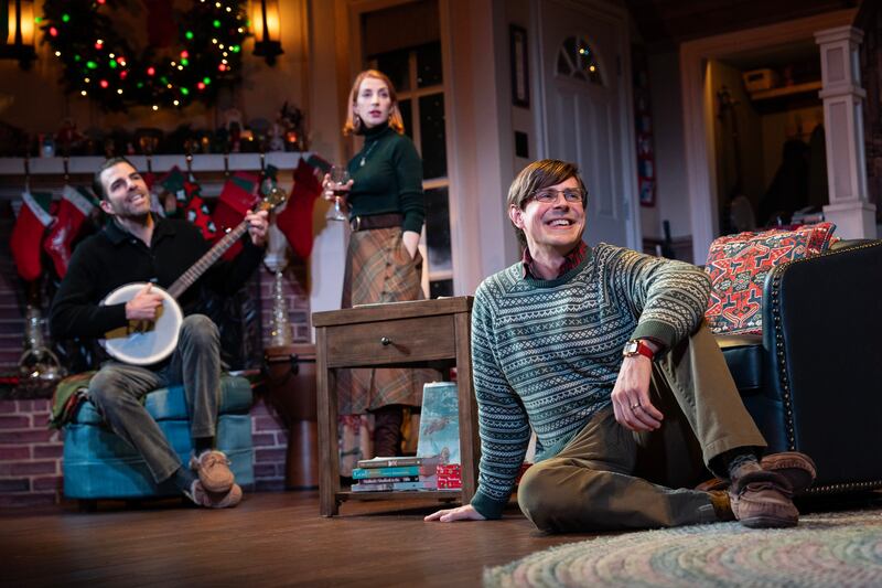 Zachary Quinto, Molly Bernard, and Christopher Lowell