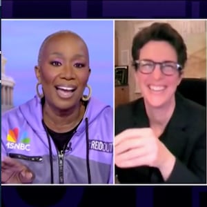 Joy Reid, Rachel Maddow, Nicolle Wallace, Lawrence O'Donnell